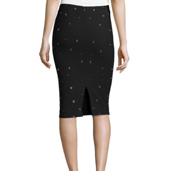 Elizabeth & James Grommet  Pencil Skirt - Picture 2 of 2